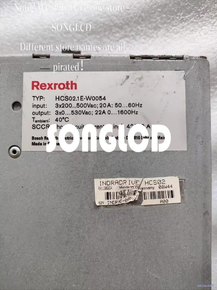 1pcs HCS02.1E-W0054 Servo Drive Unit - INDUSTRIAL BRAND