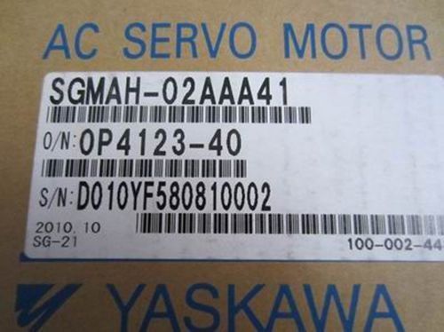 Yaskawa SGMAH-02AAA41 Servo Motor New - YASKAWA