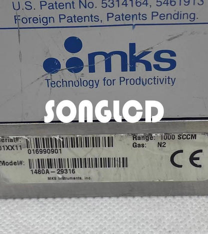 1PCS 1480A-29316 1000 SCCM Flow Rate Component - SCHNEIDER ELECTRIC