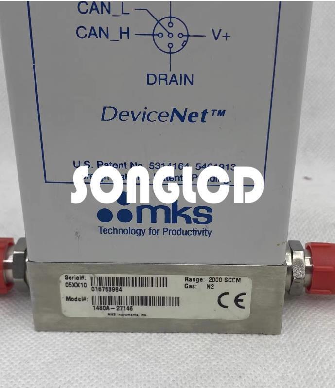 1pcs 1480A-27146 N2 2000 SCCM Flowrate Sensor - OMRON