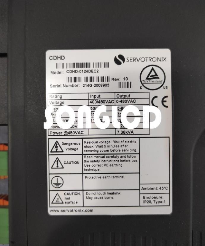 1PCS CDHD-0124DEC2 Servo Drive Motor Controller - SIGMA MOTION