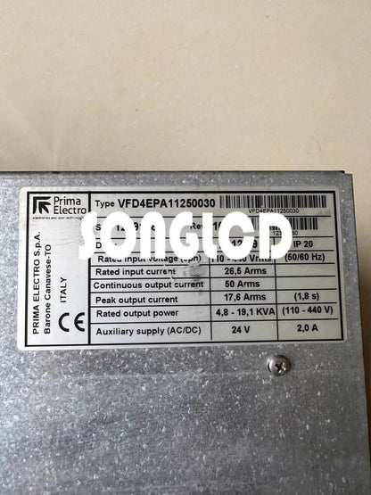 1PCS VFD4EPA11250030 Variable Frequency Drive - ABC INDUSTRIAL SOLUTIONS