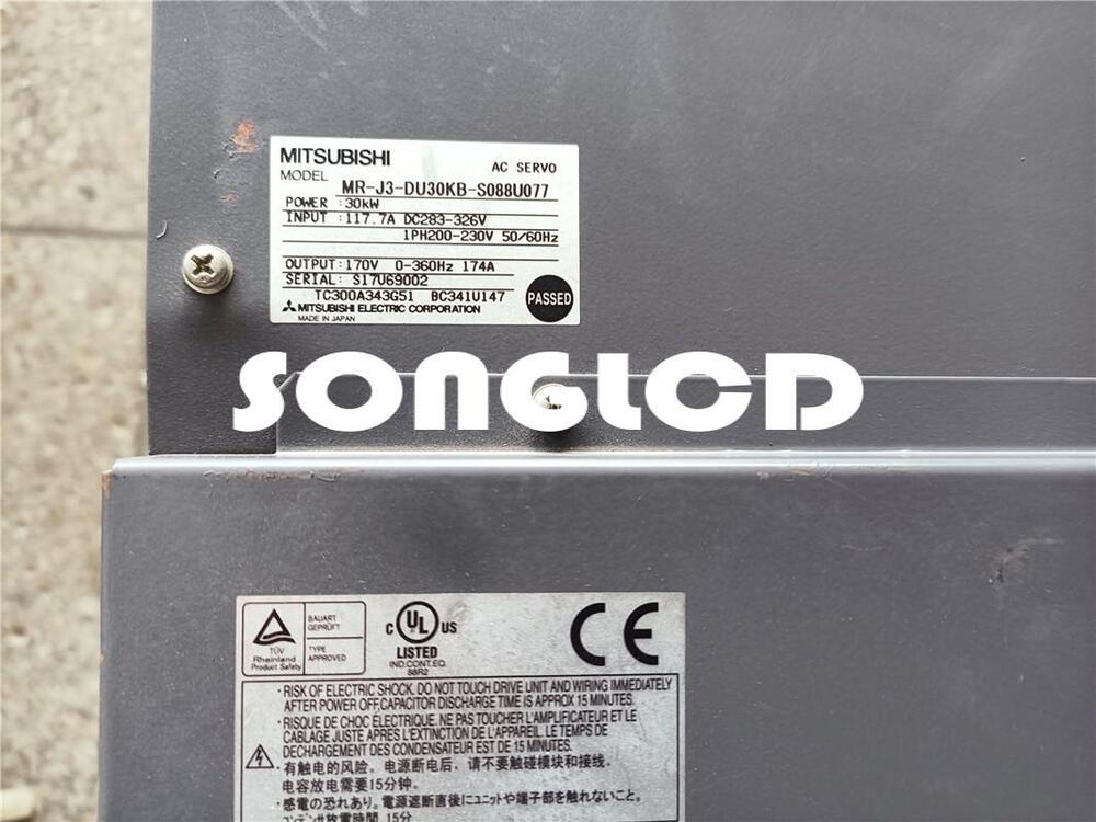 MR-J3-DU30KB-S088U077 Servo Motor with Drive Unit - 1PC - OMRON