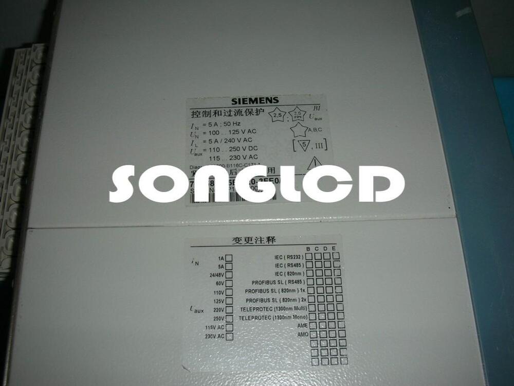 1PCS 7SJ6825-5EW20-3FE0/DD - High-Quality Electronic Component - OMRON