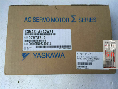 Yaskawa SGMAS-A5A2A21 AC Servo Motor - New in Box - YASKAWA