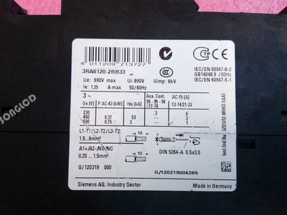 1PCS 3RA6120-2BB33 - KOEED