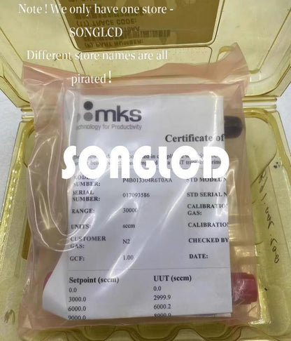 1PCS NEW P4B013304R6T0AA N2 Mass Flow Controller 30000SCCM - KOEED