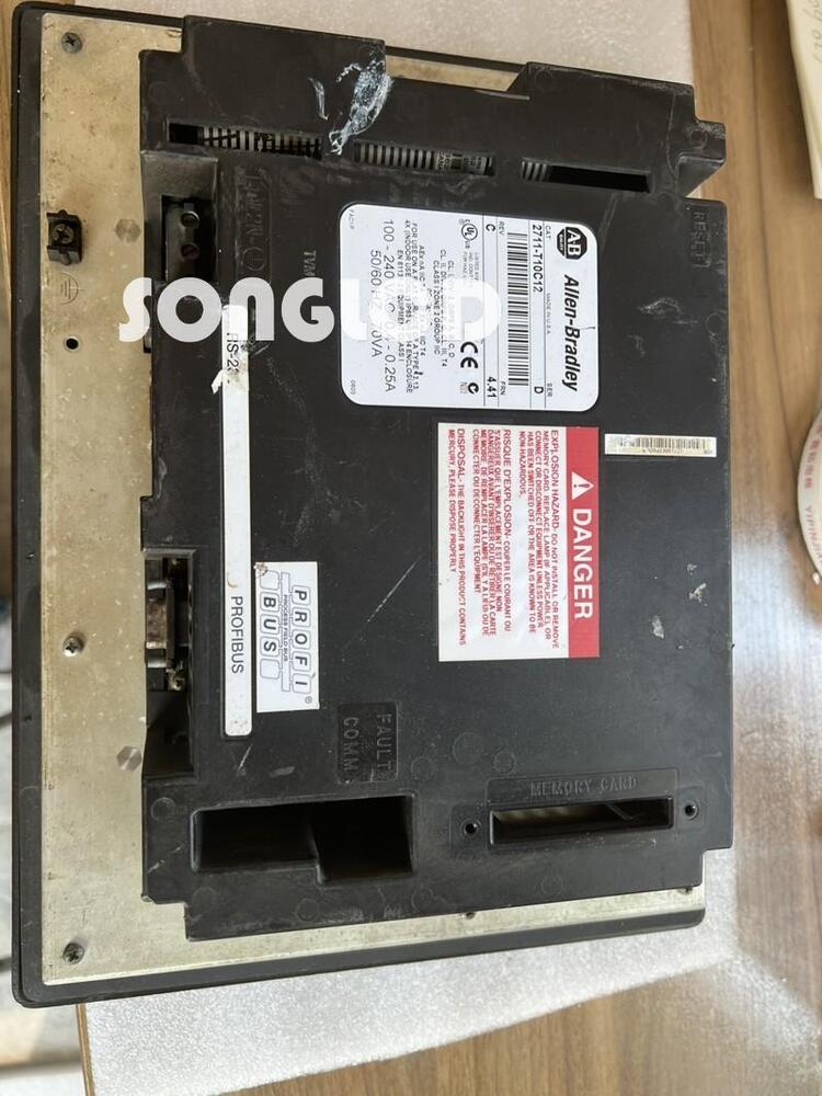 1PCS Allen-Bradley 2711-T10C12 Touchscreen Terminal Display - ALLEN-BRADLEY