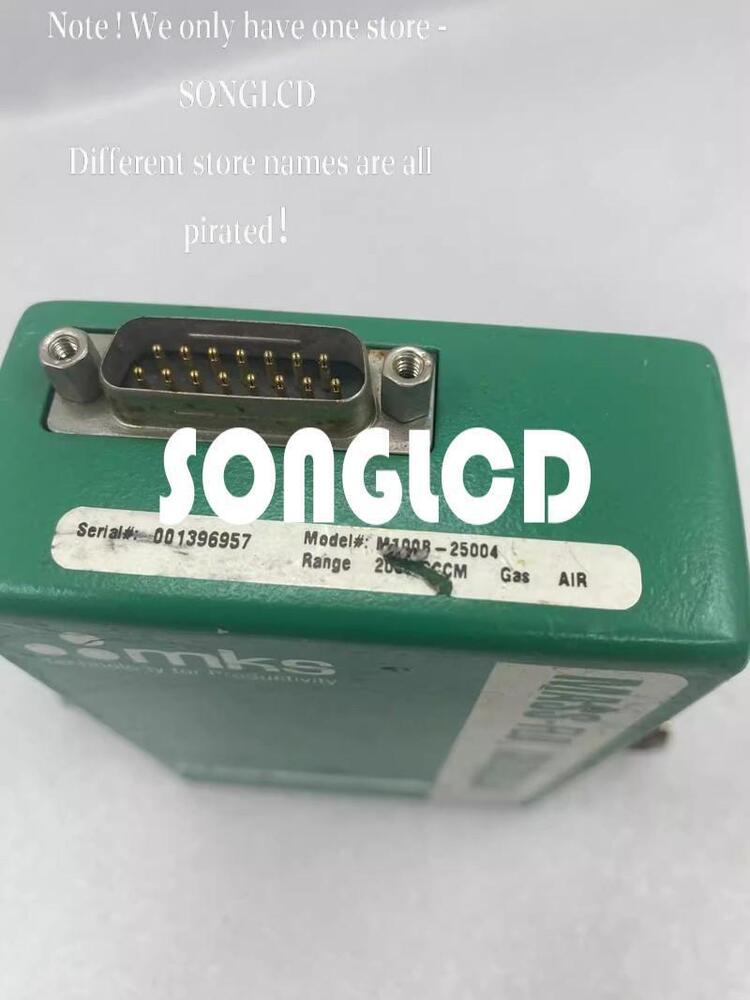 1pcs M100B-25004 Air Flow Meter 2000 SCCM - OMRON
