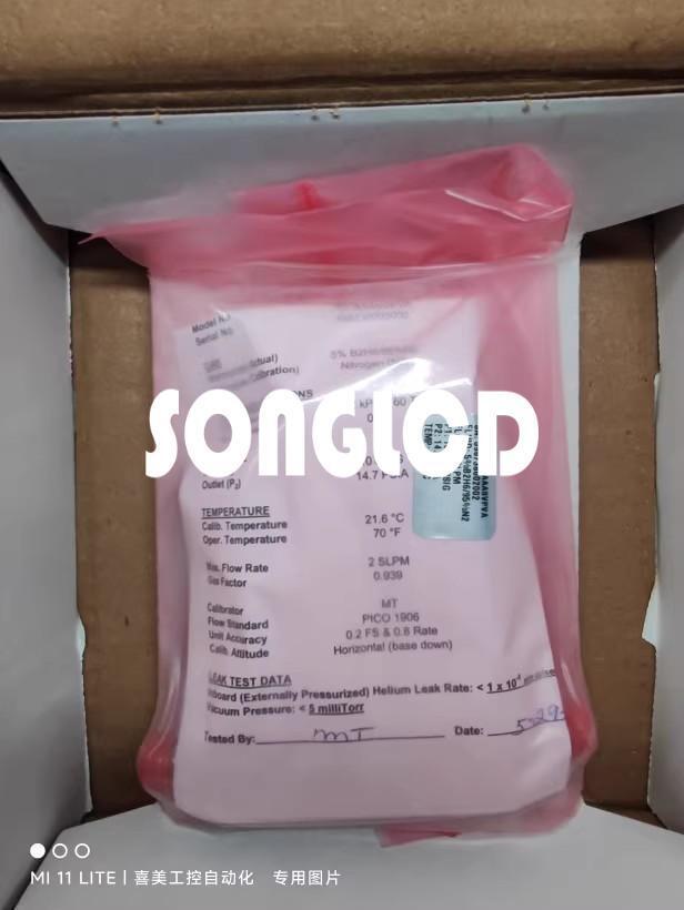 701-AAASVPVA Flow Meter 2SLPM 5% B2H6 95% N2 - KOEED