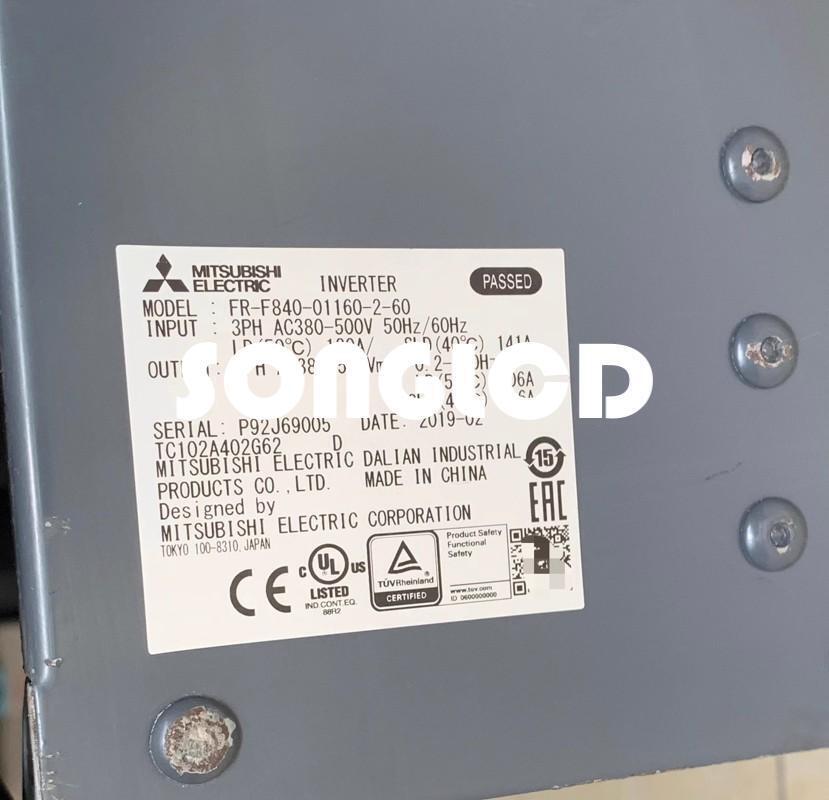 1pcs Mitsubishi FR-F840-01160-2-60 Inverter 1160kW 3-Phase - MITSUBISHI