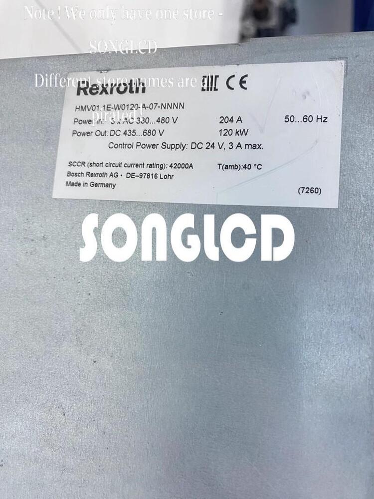 1PCS HMV01.1R-W0120-A-07-NNNN Bosch Drive Controller - BOSCH