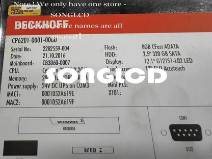 1PCS CP6201-0001-0060 Industrial Component - XXXX BRAND