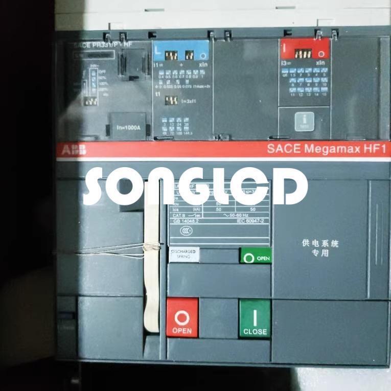 1PC New SACE HF1N 10 3P 1000A Circuit Breaker - SACE