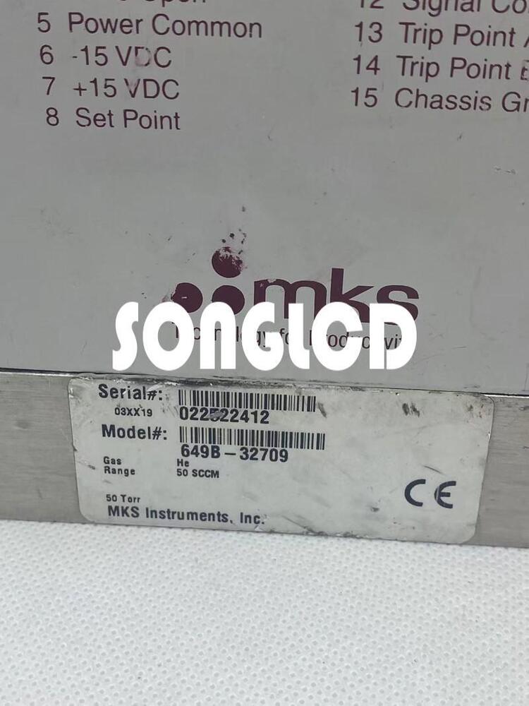 MKS 649B-32709 50sccm Pressure Controller for Vacuum Applications - MKS