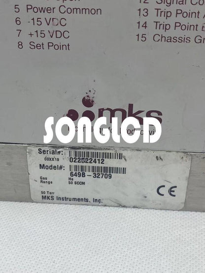 MKS 649B-32709 50sccm Pressure Controller for Vacuum Applications - MKS