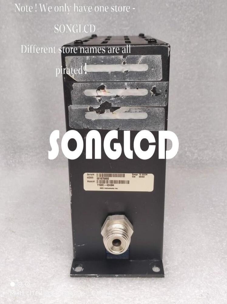 1PCS 1150C-4243M Flowmeter Range 10 SCCM - PTFE