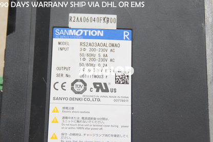 SANYO RS2A03A0AL0WA0 Servo Driver - Efficient Performance - KOEED