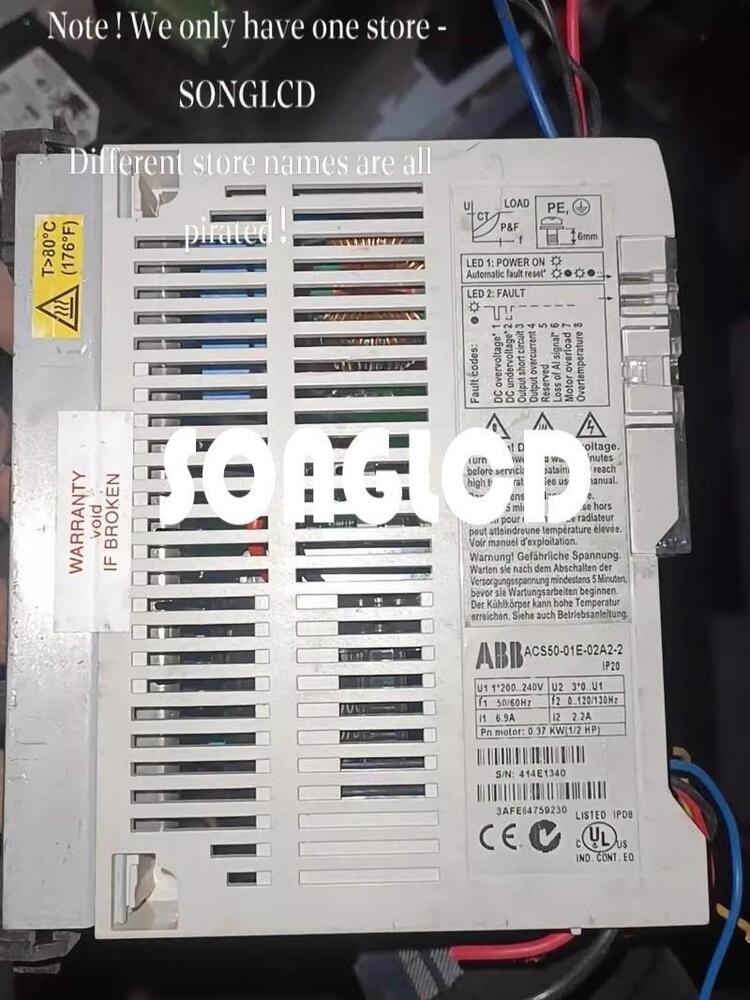 1PCS ACS50-01E Motor Drive 2A2 Series - BRAND NAME