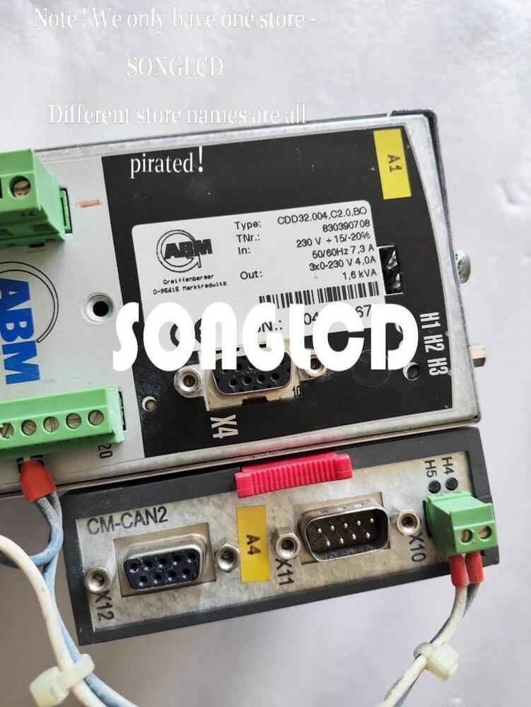 1PCS CDD32.004.C2.0.B0 Motor with CM-CAN2 Module - DELTA MOTOR CONTROLS