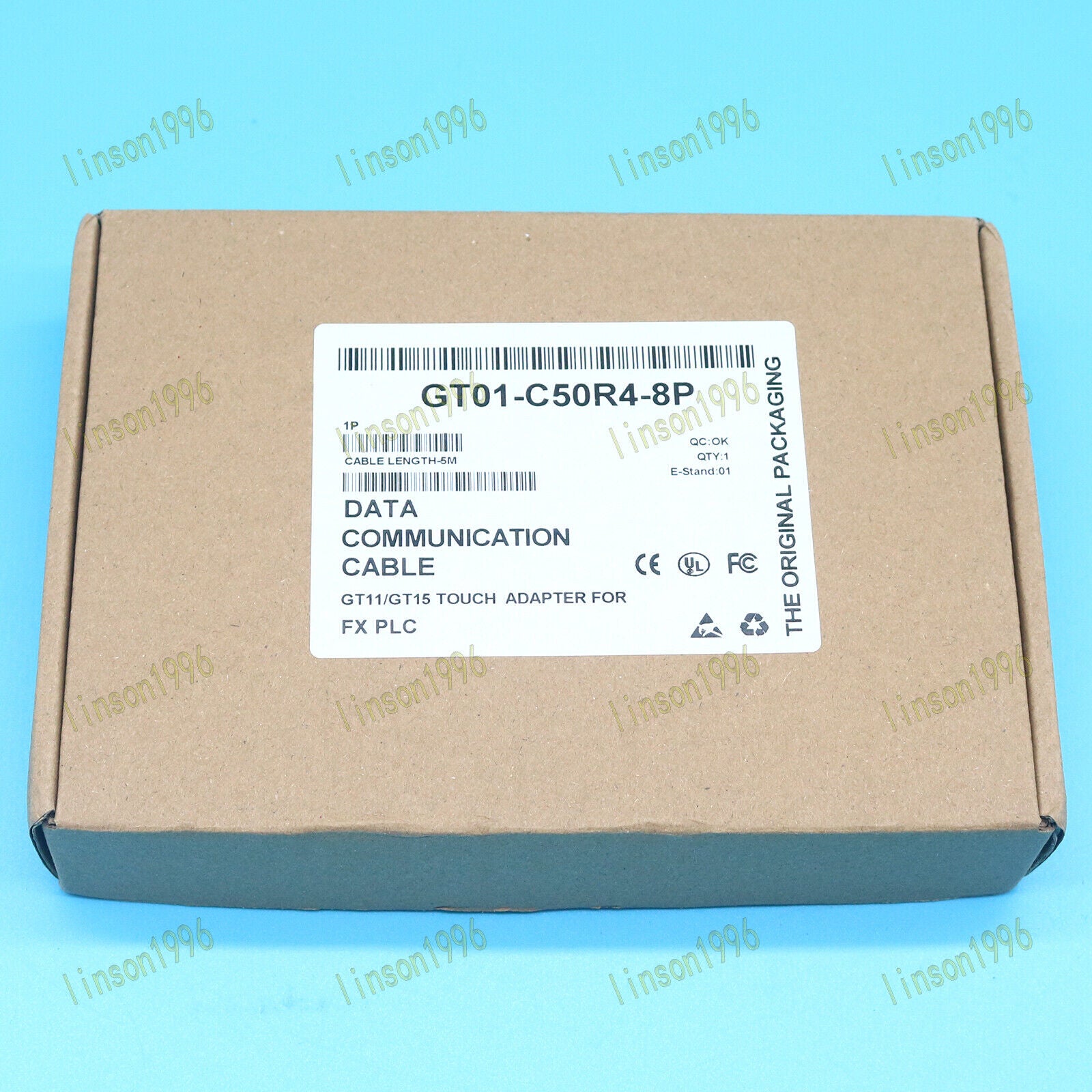 Mitsubishi GT01-C50R4-8P Communication Cable 5M Quality - MITSUBISHI