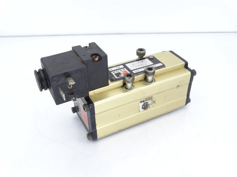 Ross Controls W6076B3401 VALVE | Industrial Valve with 1/2" Stem | 120V | 0-600PSI | 0-400°F - ROSS CONTROLS