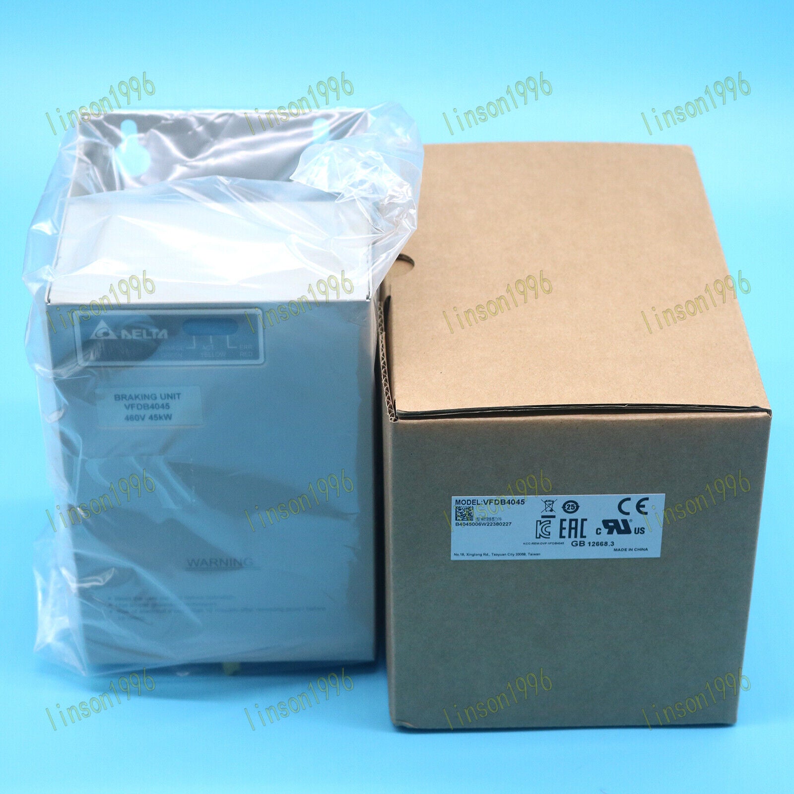 1PC VFDB4045 Delta 3Phase 380V VFD Braking Unit in Stock - DELTA