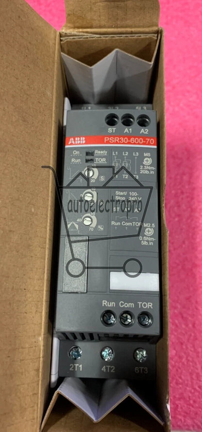 1PC ABB PLC PSR30-600-70 PSR3060070 1SFA896109R7000 SOFT STARTER 30A