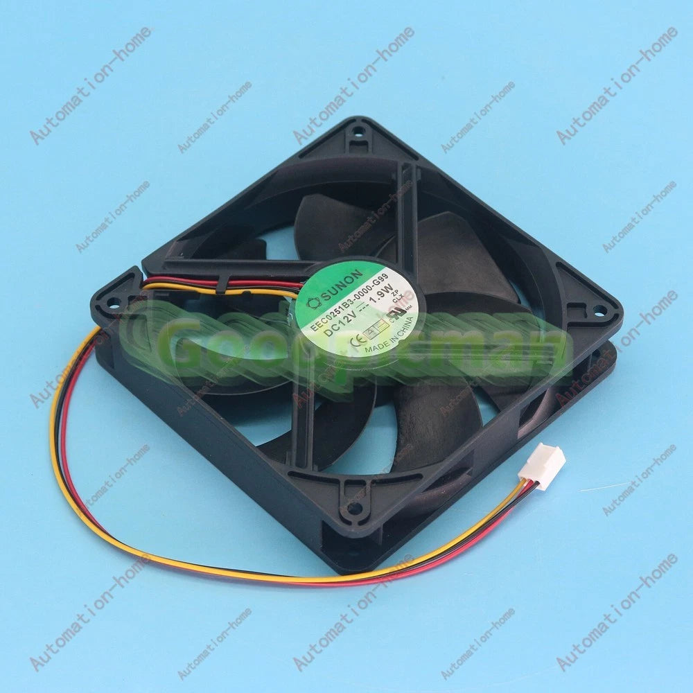 1pcs SUNON EEC0251B3-0000-G99 12V 1.9W 12cm 3-wire cooling fan