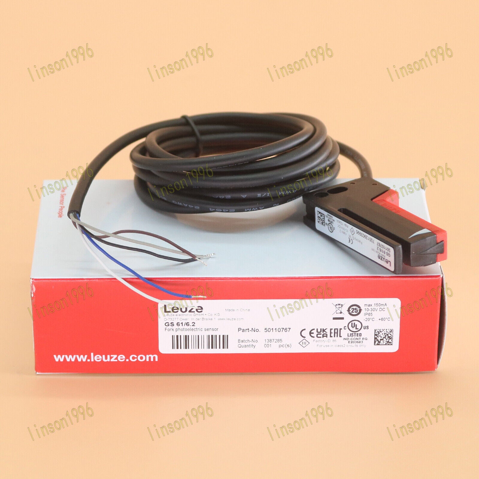 new 1PC  For Leuze Photoelectric Switch GS 61/6.2 SHIP Leuze