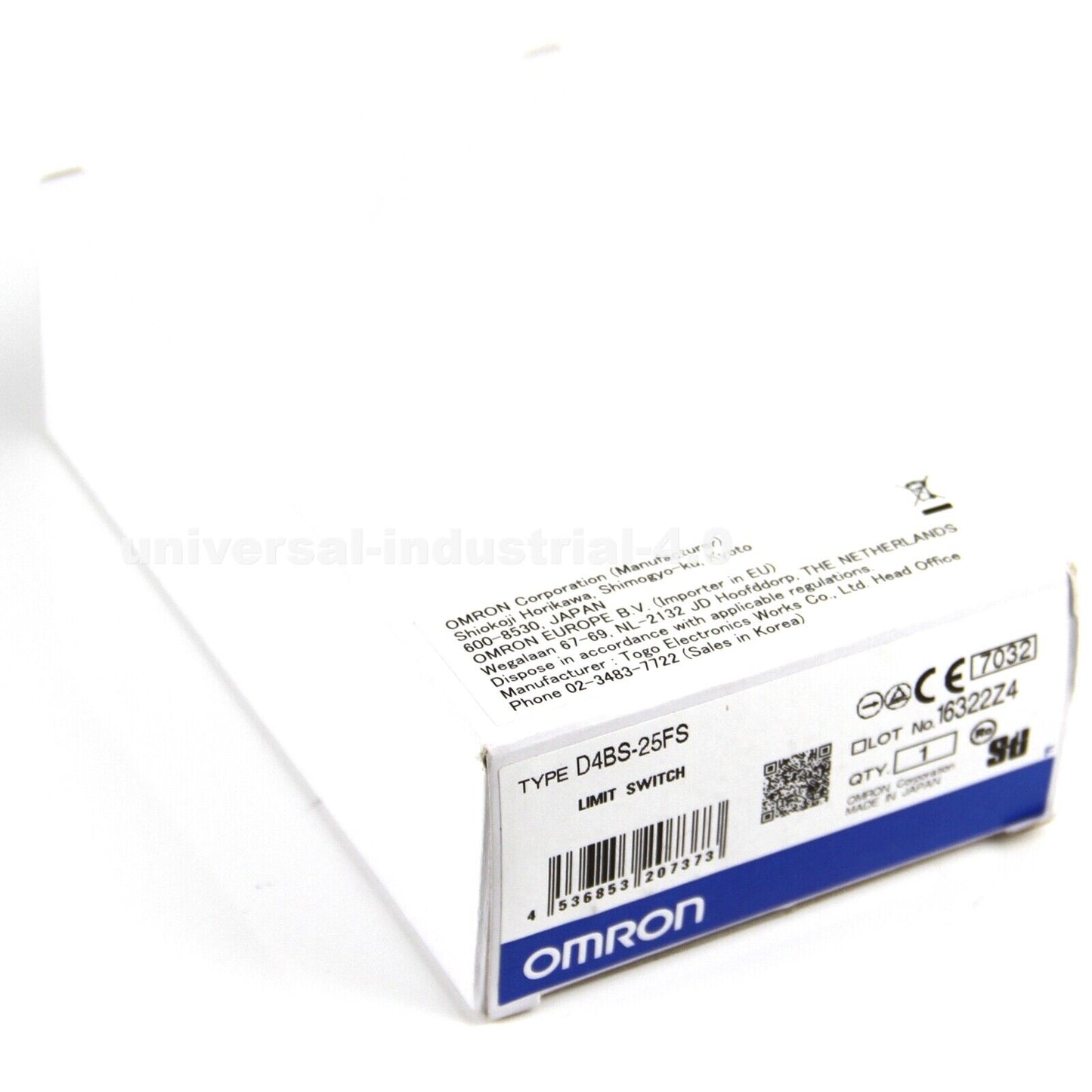 Omron D4BS-25FS Safety Door Switch - OMRON