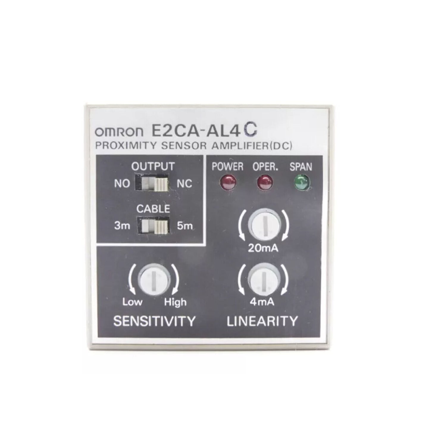 OMRON E2CA-AL4C Proximity Sensor Amplifier - OMRON