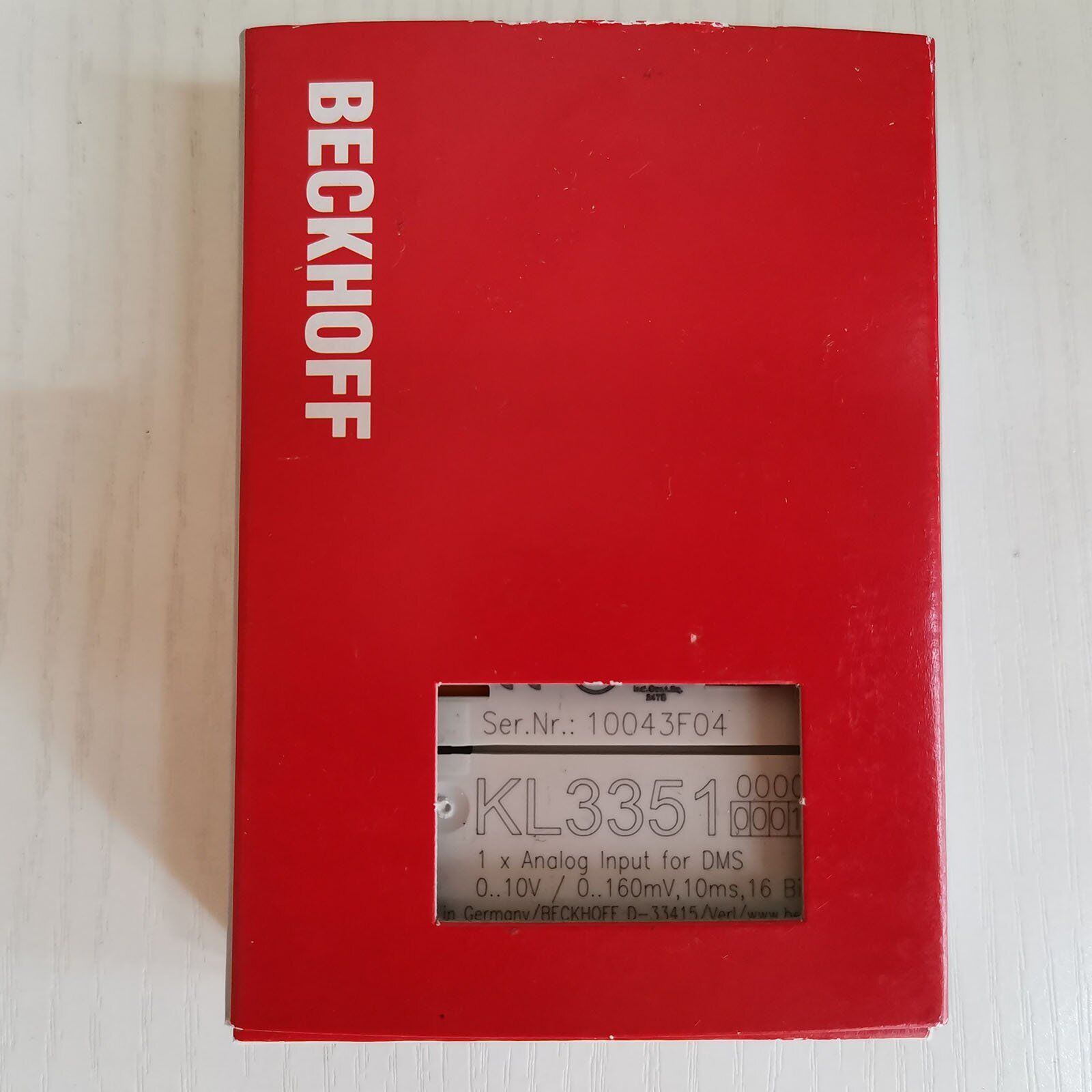 new 1PC   BECKHOFF module KL3351 In