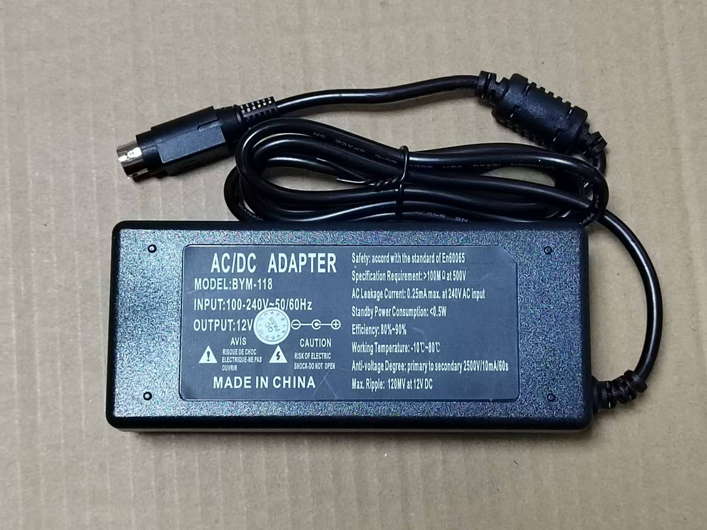 new 1pcs 4PIN AC Adapter for Orico 6648 Hard Disk Cabinet Power Supply Charger