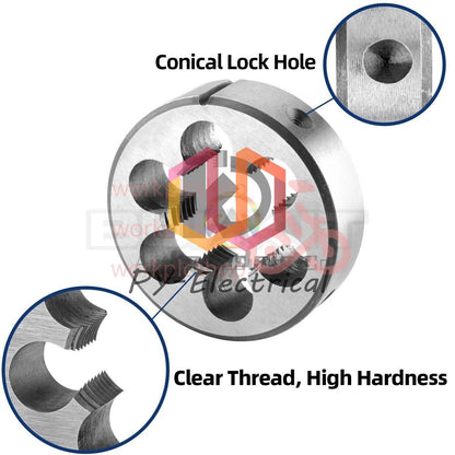 M20 X 1.5 Thread Die Left Hand, Metric M20x1.5 Round Threading Die