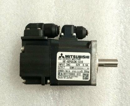 Mitsubishi servo motor HF-KP053K-S10 tested in good condition - MITSUBISHI