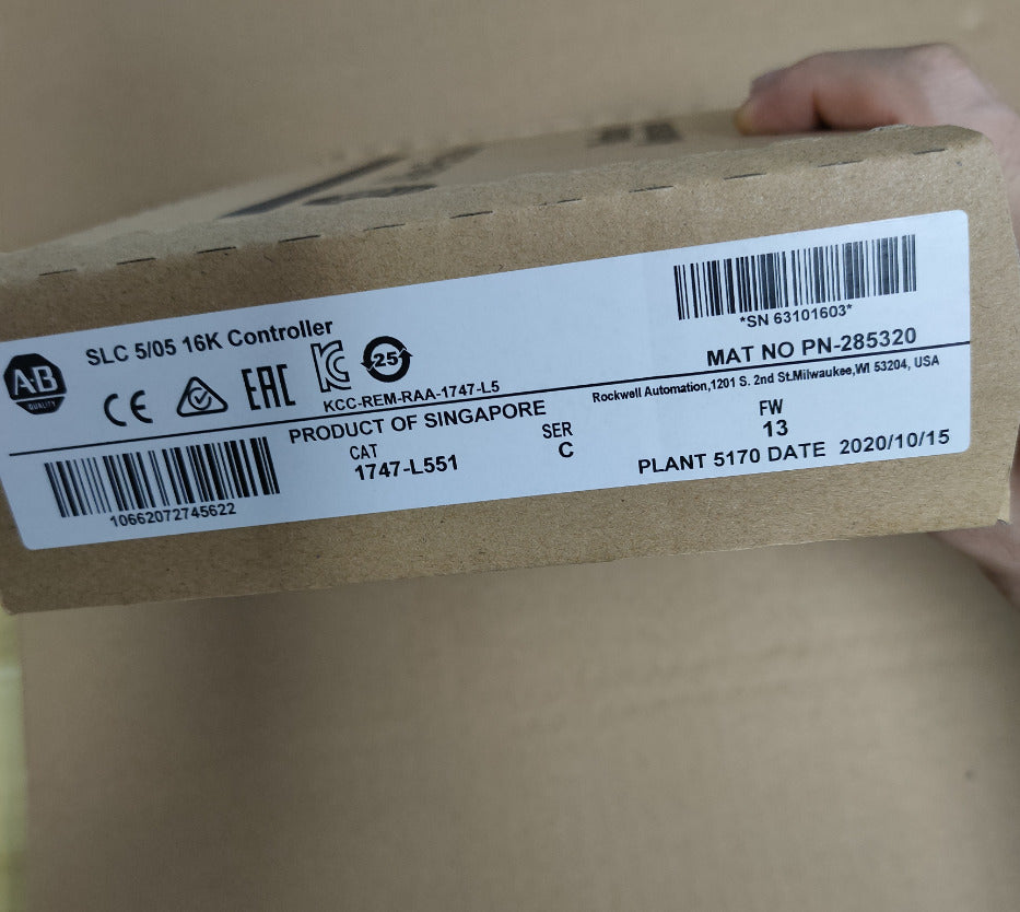 Allen-Bradley 1747-L551 SLC500 CPU Processor Module for PLC Applications - ALLEN-BRADLEY