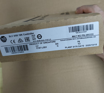 Allen-Bradley 1747-L551 SLC500 CPU Processor Module for PLC Applications - ALLEN-BRADLEY