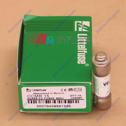 10PC CCMR15 CCMR-15 Time Delay Fuse 15 Amp 600V Free ship #YP1