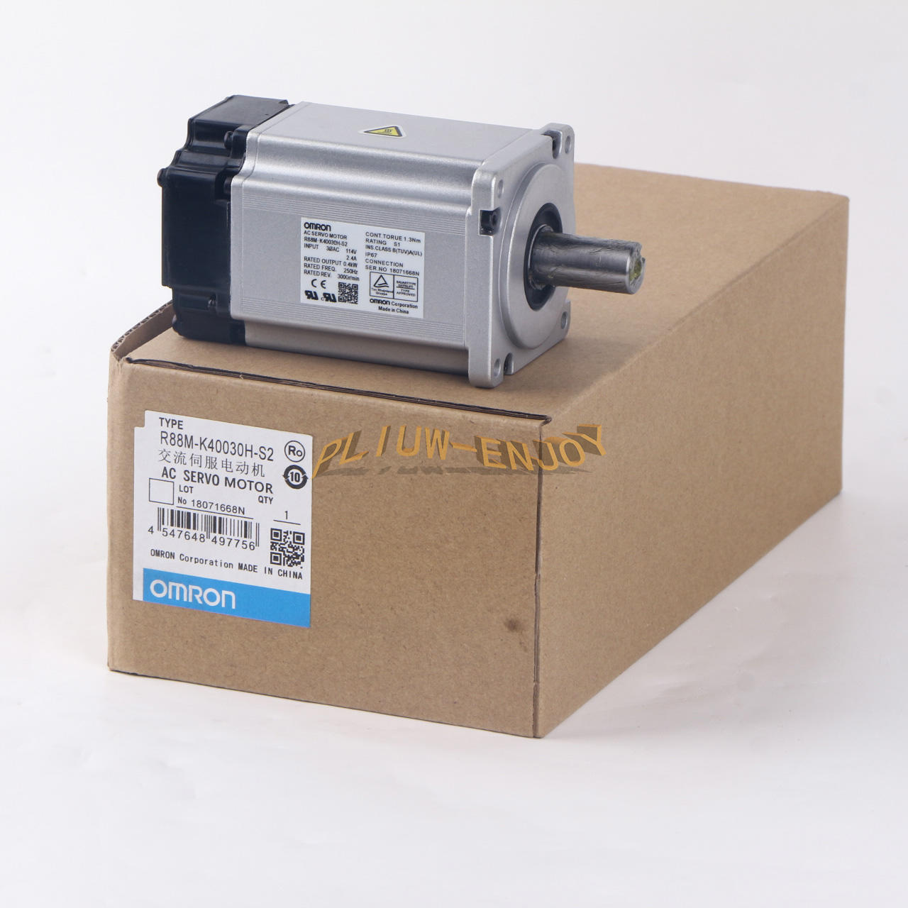 New Omron Servo Motor R88M-K40030H-S2 - ONE