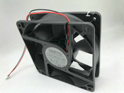 1pcs  SERVO CNDC24U7C-061 24V 0.45A 10.8W 12CM 12038 cooling fan