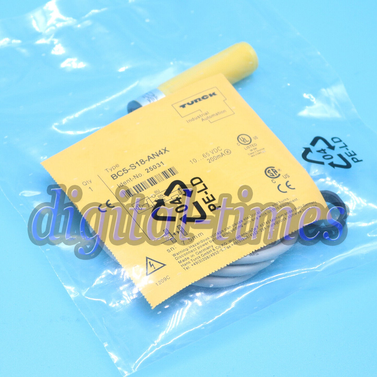 Turck BC5-S18-AN4X Proximity Sensor Switch - TURCK