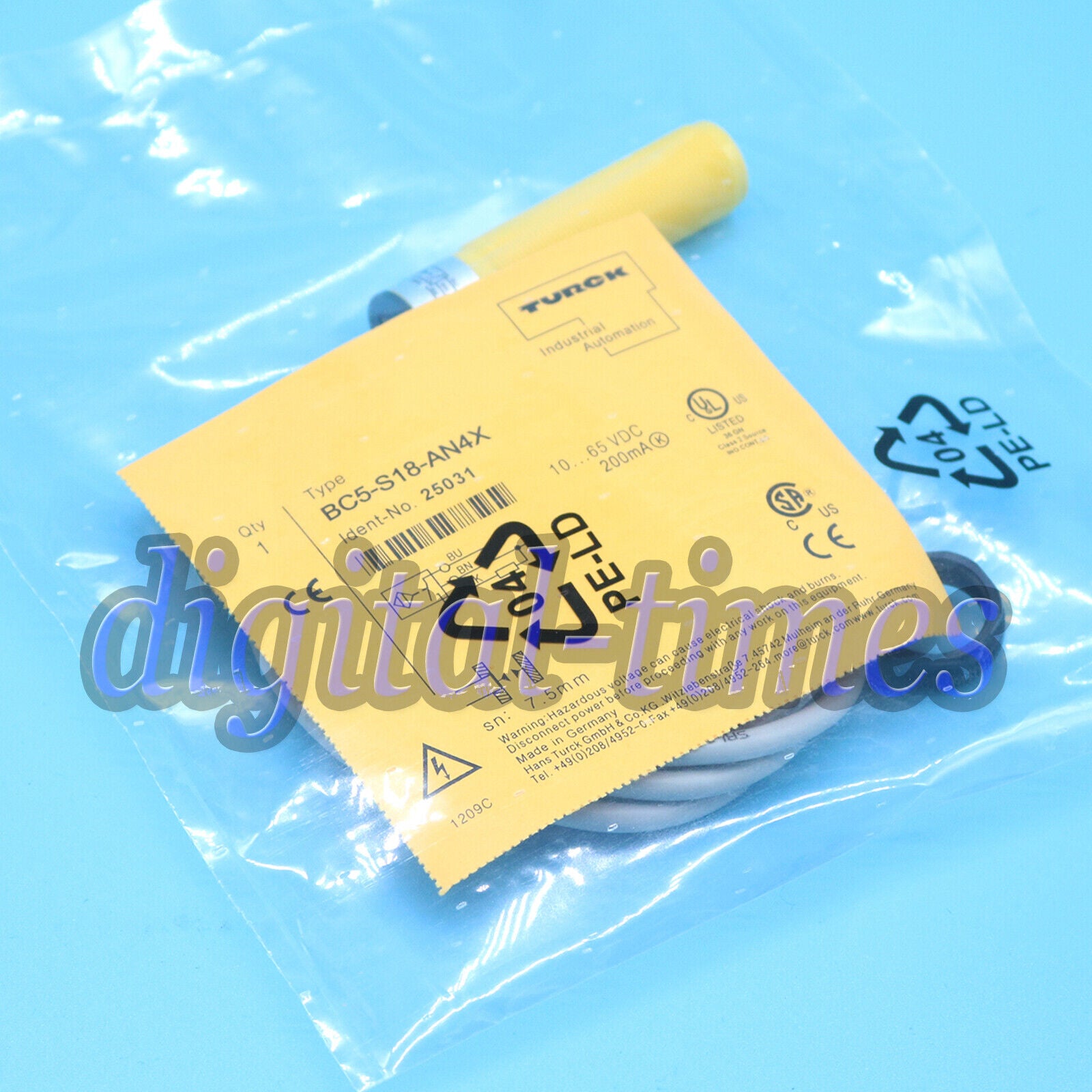 Turck BC5-S18-AN4X Proximity Sensor Switch - TURCK