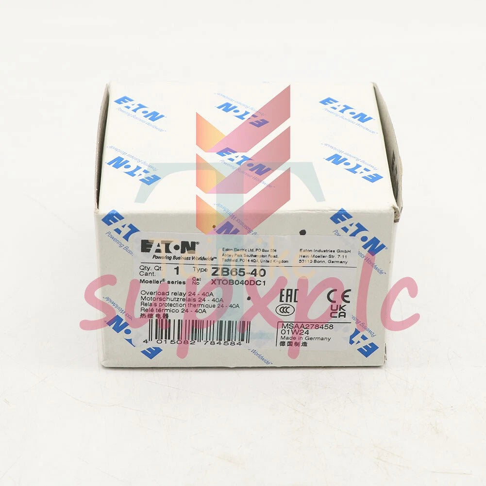 1PCS EATON ZB65-40 24-40A relay ZB6540