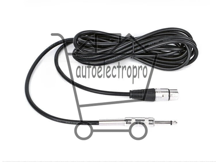 Audio Line Cord Microphone Cable Wire For Shure SM58 SM57 Beta 58A 6.5mm XLR