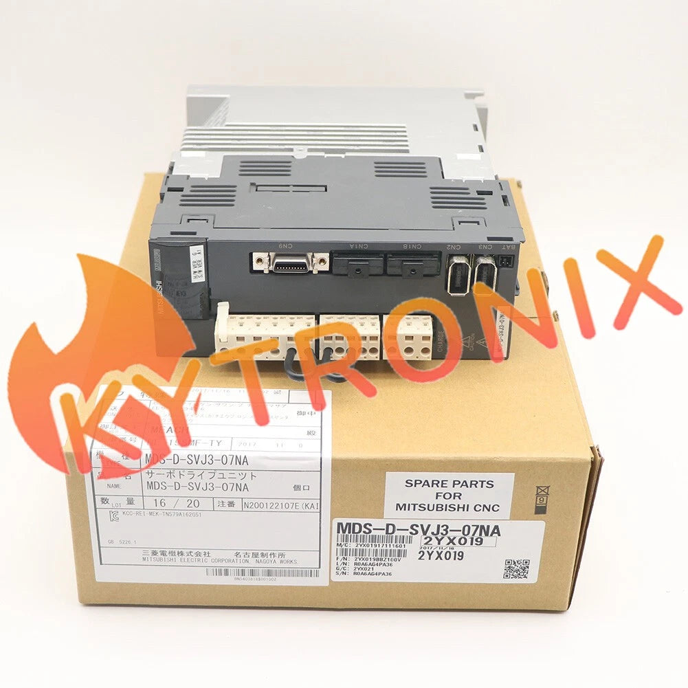 one Mitsubishi servo driver MDS-D-SVJ3-07NA