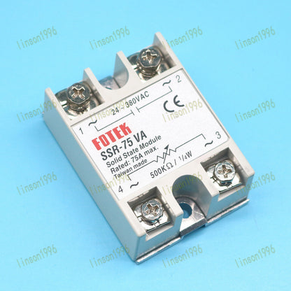 FOTEK SSR-75VA Solid State Relay Fast Delivery - FOTEK