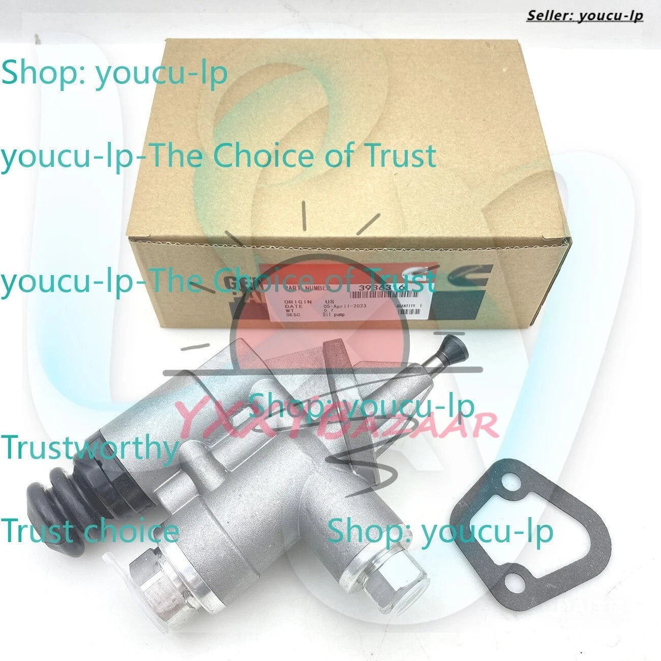 Fuel Lift Pump DCEC Cummins 12V Valve 3936316 4988747 For 94-98 Dodge 5.9 P7100