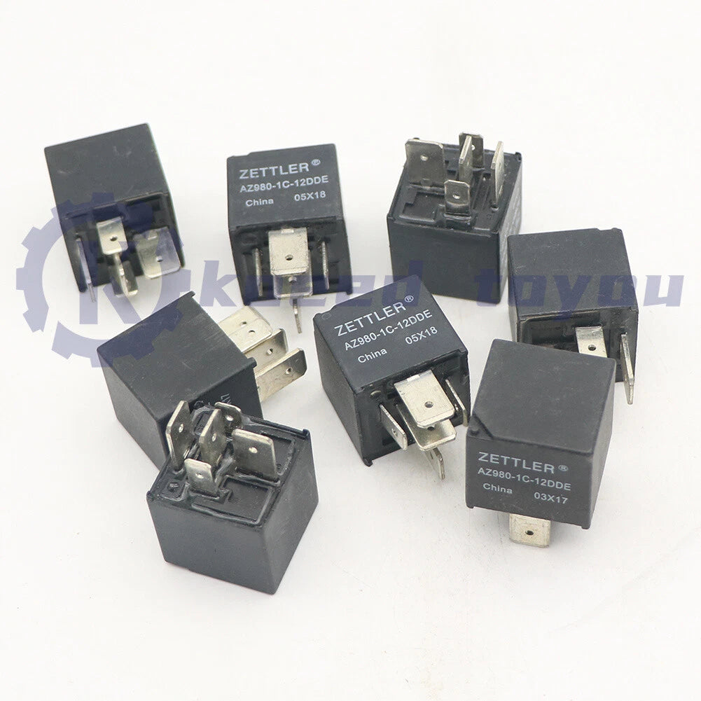 10PC For ZETTLER AZ980-1C-12DDE 12VDC Power Relay 5Pins Same as ZZ1413-3-R