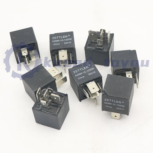 10PC For ZETTLER AZ980-1C-12DDE 12VDC Power Relay 5Pins Same as ZZ1413-3-R